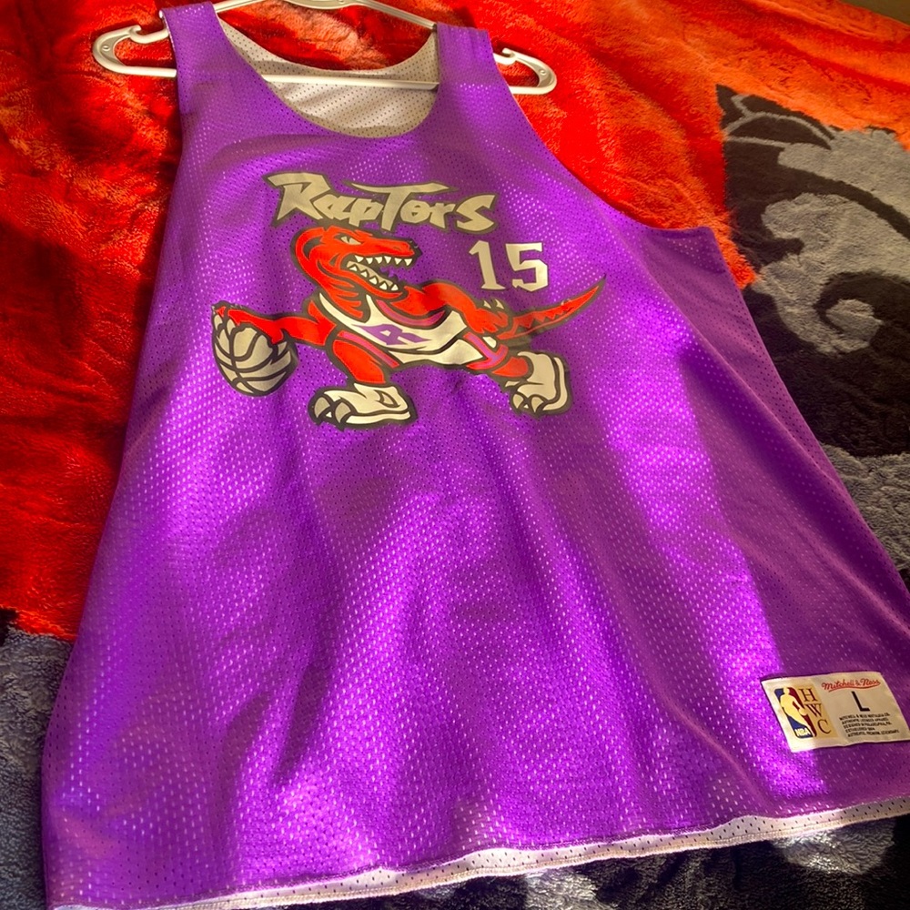 Toronto Raptors Vince Carter Mitchell & Ness  Tank Jersey